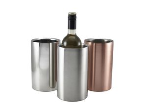 GenWare Satin Stainless Steel Wine Cooler - 003 - 3