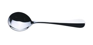Genware Baguette Soup Spoon 18/0 (Dozen) - SS-BA - 3