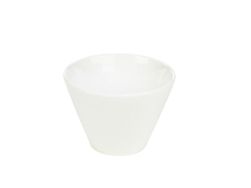 Genware Porcelain Conical Bowl 12cm/ 4.75 (Pack of 6) - 369012 - 1