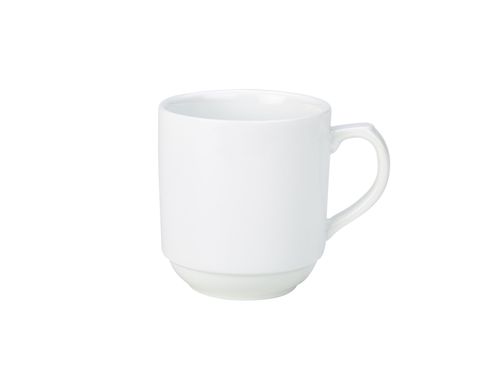 Genware Porcelain Stacking Mug 30cl/ 10oz (Pack of 6) - 322130 - 1