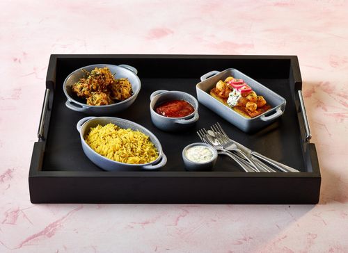 Forge Graphite Stoneware Balti Dish 15cm (Pack of 6) - CT-BD15G - 6