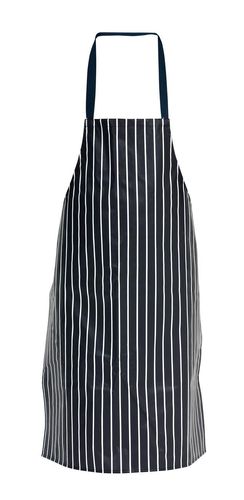 PVC Butchers Stripe Waterproof Apron 72X100cm - NA11 - 1