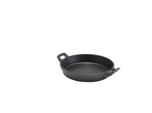Cast Iron Round Eared Dish 18 x 3.4cm (Pack of 6) - C183 - 1