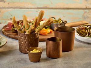 GenWare Copper Vintage Steel Ramekin 71ml/ 2.5oz (Pack of 24) - RAMST2CV - 3