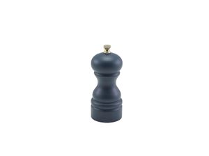 Blue Wooden Salt/ Pepper Grinder 13cm (Pack of 6) - SPWD13BL - 1