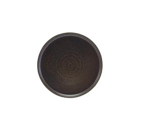 Terra Porcelain Black Low Presentation Plate 21cm (Pack of 6) - LP-PBK21 - 3