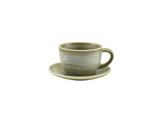 Terra Porcelain Matt Grey Saucer 14.5cm (Pack of 6) - SCR-PMG14 - 3