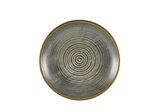 Terra Porcelain Matt Grey Deep Coupe Plate 25cm (Pack of 6) - DC-PMG25 - 3