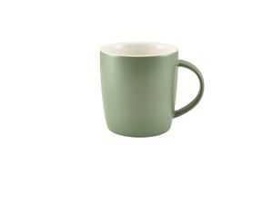 GenWare Porcelain Matt Sage Cosy Mug 35cl/ 12.3oz (Pack of 6) - 322139MSG - 1