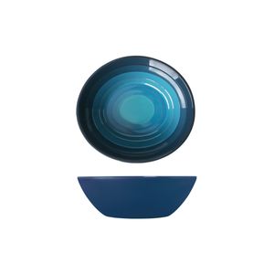 Azure Blue Atlantis Melamine Oval Bowl 23 x 20.5 x 7.5cm (Pack of 6) - AL232856 - 1