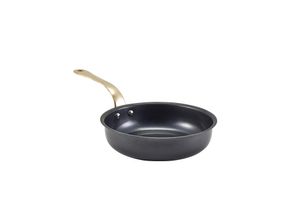 GenWare Black Vintage Steel Mini Fry Pan 15.5 x 4cm (Pack of 6) - SMF15BKV - 1