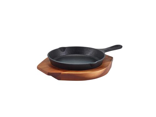 GenWare Acacia Wood Trivet For C203 (Pack of 6) - TRIV-C203 - 3