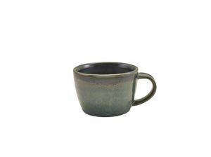 Terra Porcelain Aqua Green Coffee Cup 22cl/7.75oz (Pack of 6) - CUP-PAG23 - 1