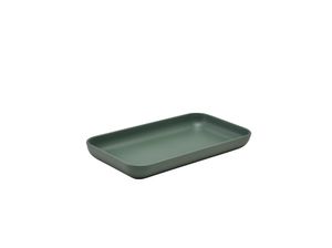 GenWare Melamine Green Jute Platter GN 1/3 - JT130367 - 1