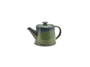 Terra Porcelain Aqua Green Teapot 50cl/17.6oz (Pack of 6) - TP-PAG50 - 1