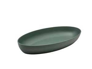 GenWare Melamine Green Jute Deep Oval Dish 55 x 27.5 x 7.5cm - JT550167 - 1