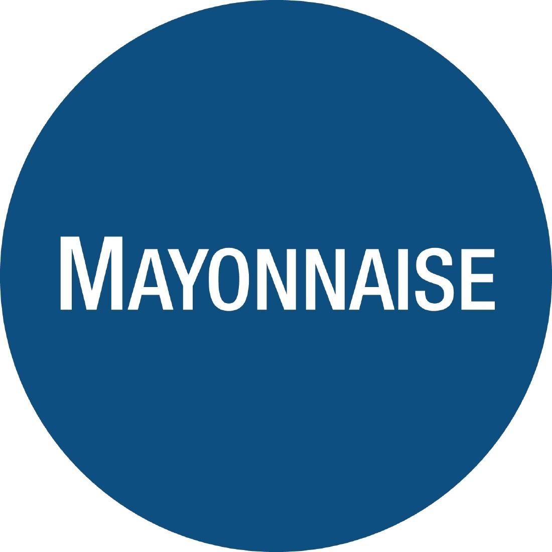 GJ073 - FIFO Sauce Bottle Mayonnaise Labels - Case of 24 - GJ073