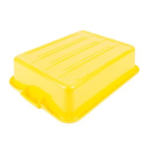 Vollrath Traex® Colour-Mate Yellow Perforated Drain Box 5-inch - 1