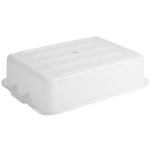 Vollrath Traex® Colour-Mate White Food Storage Box 5-inch - 1