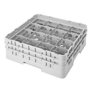 Cambro H133mm Grey 16 Compartment Camrack - 1