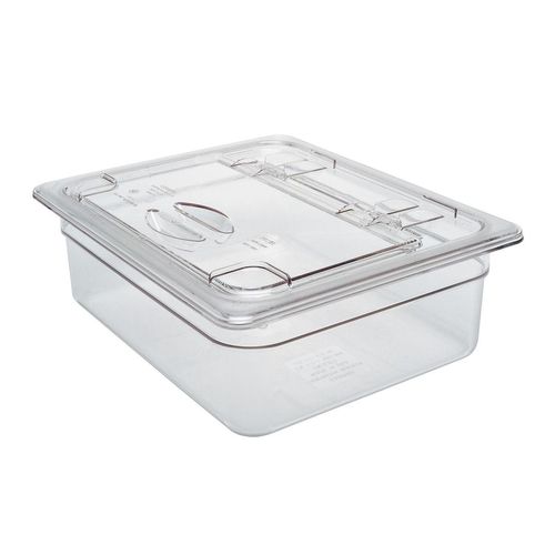 Cambro Clear 1/2 GN Solid FlipLid - 2