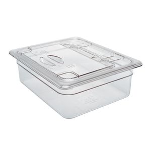 Cambro Clear 1/2 GN Solid FlipLid - 3