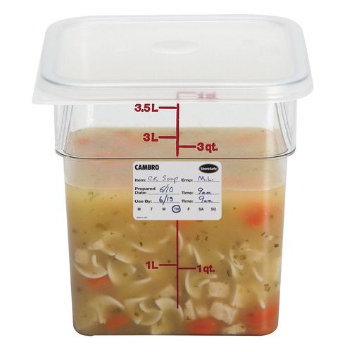 Cambro Full Size Food Rotation LabelsBulk Dispenser 6-Pack - 2
