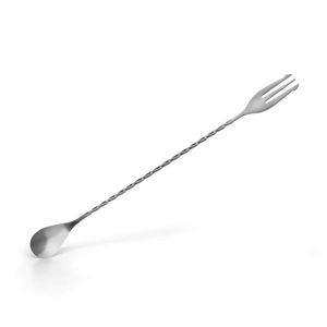 Pujadas Stainless Steel Cocktail Spoon Trident - 1