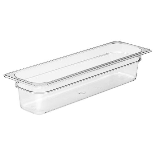 Cambro 100mm Deep 2/4 Clear Polycarbonate GN Pan - 1