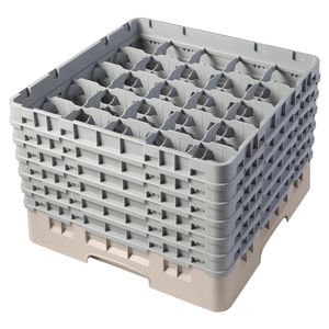 Cambro H298mm Beige 25 Compartment Camrack - 1