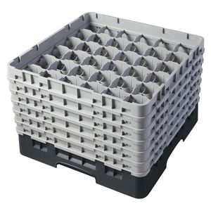 Cambro H298mm Black 36 Compartment Camrack - 1