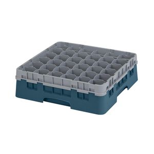 Cambro H114mm Teal 36 Compartment Camrack - 1