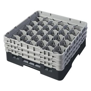 Cambro H174mm Black 30 Compartment Camrack - 1