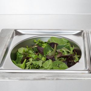 Vollrath 3.4L Oval Super Shape Pan 1/2 GN - 3