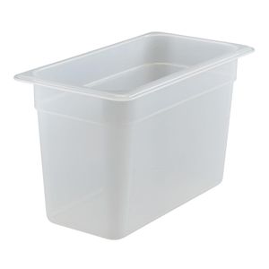 Cambro 200mm Deep 1/3 Translucent Polypropylene GN Pan - 1
