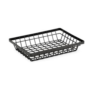Pujadas 300 x 225mm Black Wire Basket - 1
