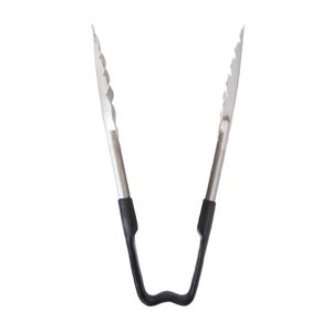 Vollrath Black One-piece Kool-Touch Utility Grip Tong 152mm - 1
