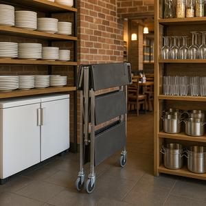 Pujadas 3 Shelf Foldable Service Trolley - 1