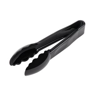 Cambro Black Scallop Grip Tong 150mm - 1