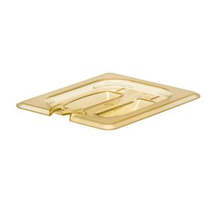 Cambro High Heat 1/8 GN Notched Cover w/Handle - 1