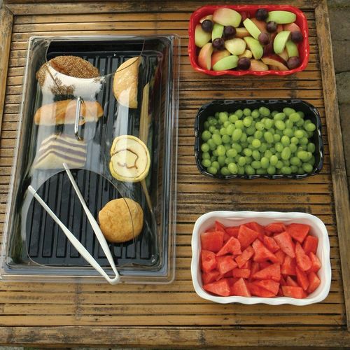 Cambro 4.6L White Deli Crock - 4