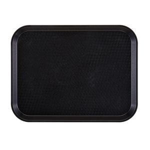 Cambro Black Fast Food Tray 345x265mm - 1