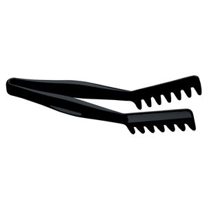 Cambro Black Angled Grip Tong 230mm - 1