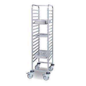 Pujadas 17 Rail 1/1 Gastronorm Transport Trolley - 1