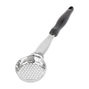 Vollrath 3oz Black Perforated Spoodle - 1