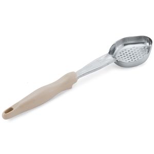 Vollrath 3oz Ivory Perforated Spoodle - 1