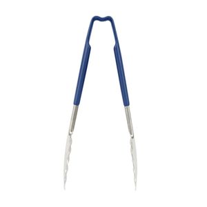 Vollrath Blue One-piece Kool-Touch Utility Grip Tong 241mm - 3