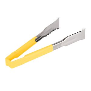 Vollrath Yellow One-piece Kool-Touch VersaGrip Tong 241mm - 1