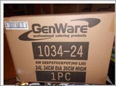GW Stockpot (No Lid) 24L - 34 x 26cm (Dia x H) - 1034-24 - 4