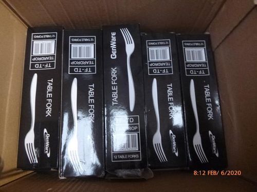 Genware Teardrop Table Fork 18/0 (Dozen) - TF-TD - 8